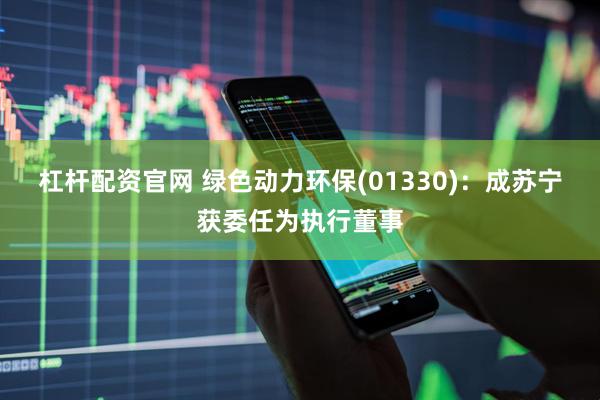 杠杆配资官网 绿色动力环保(01330)：成苏宁获委任为执行董事